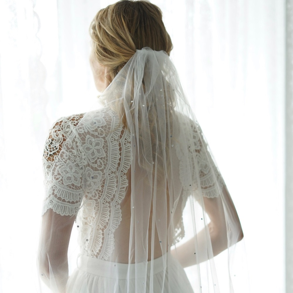 Crystal Veil, Swarovski Rhinestone Veil